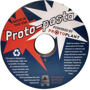 Proto-Pasta FEP11705  3D pisač filament PLA magnetski  1.75 mm 500 g siva  1 St.