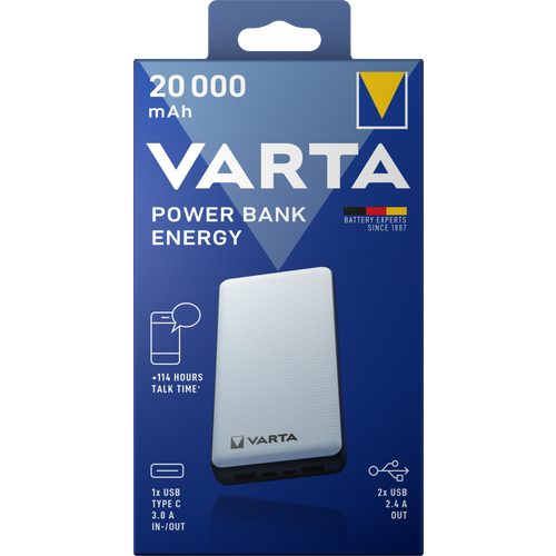 VARTA powerbank Energy 20000mAh slika 1