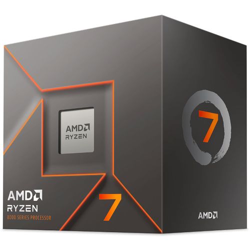 AMD RYZEN 7 8700F AI do 5GHz Box procesor slika 1