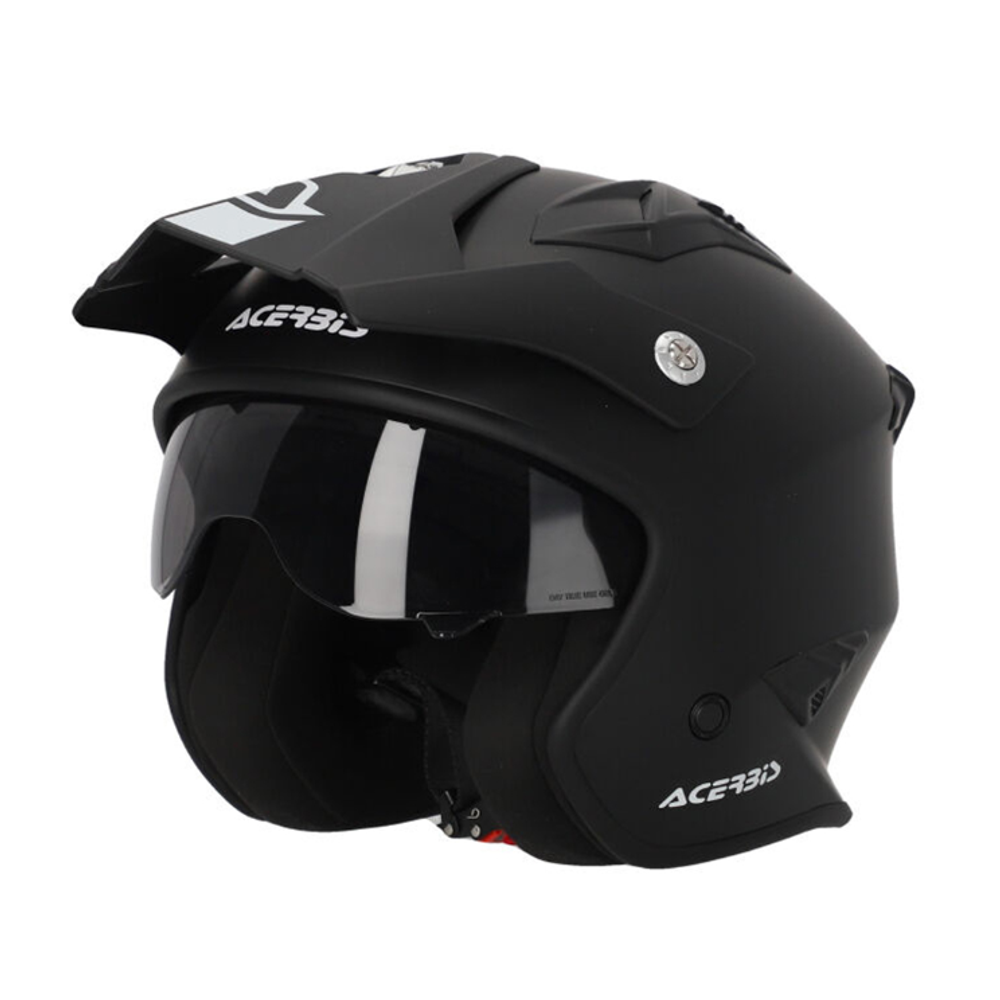Otvorena - jet kaciga za motor L vel. Acerbis Jet Aria 2206 - Crna slika 2
