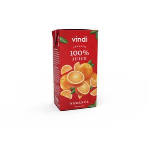 Vindi Juice 100% 0,2l 