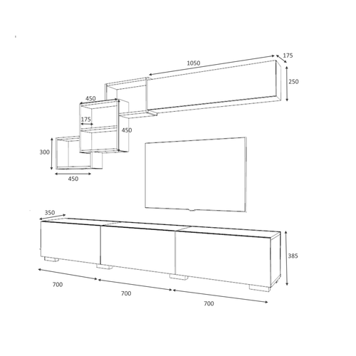 Gauge Concept TV jedinica XAVIER slika 4