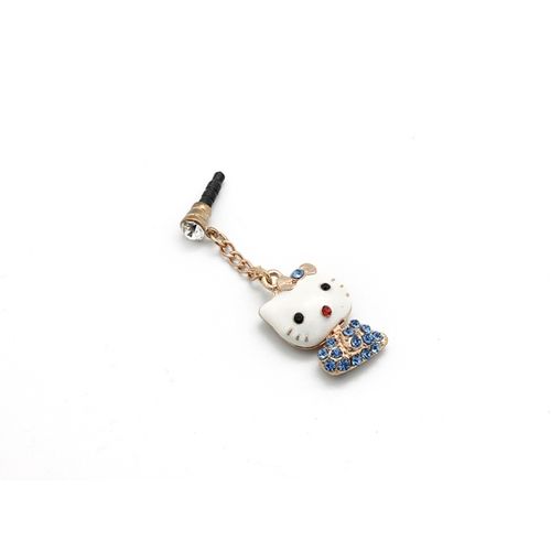 Kapica handsfree 3,5 mm charm Kitty L plava slika 1