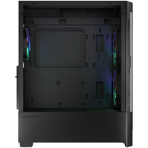 COUGAR | Duoface RGB Black | PC Case | Mid Tower / Airflow Front Panel / 2 x 140mm &amp; 1x 120mm ARGB Fans incl. / TG Left Panel slika 7