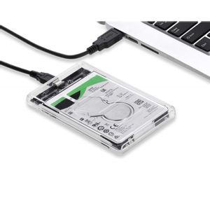 HDD Rack 2.5 SATA USB Tip C 3.0 Linkom Transparentni