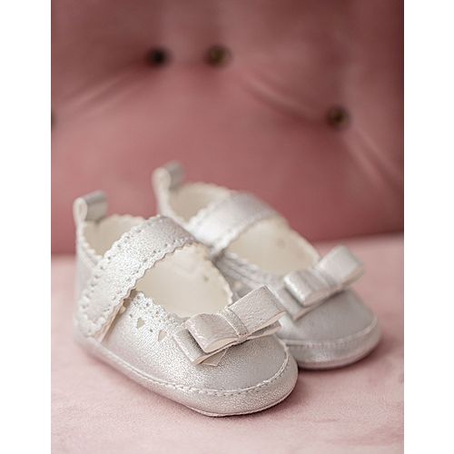  Christopher Baby Club cipelice za djevojčice srebrne slika 1