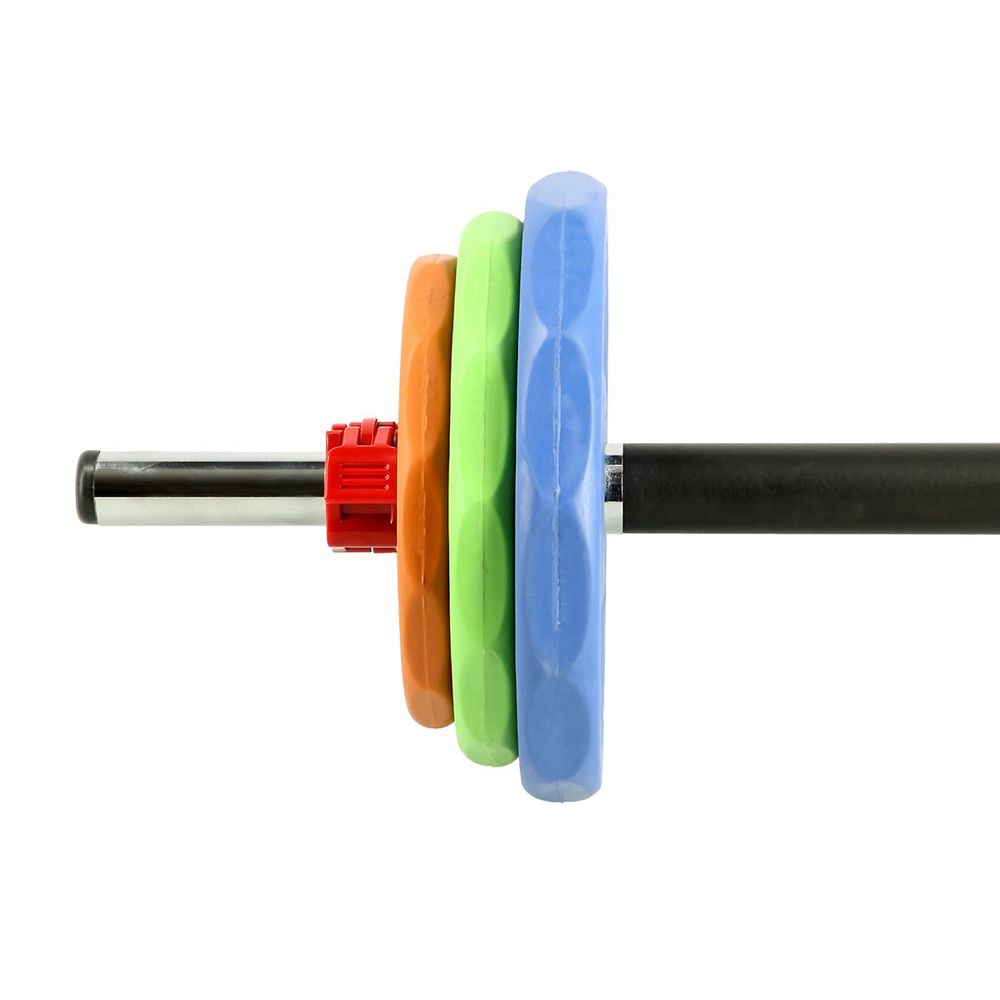 Sbp22 set pumpi za trening fitness 20 kg hms slika 4