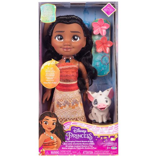 Spanish Disney Vaiana Moana musical doll 38cm slika 1