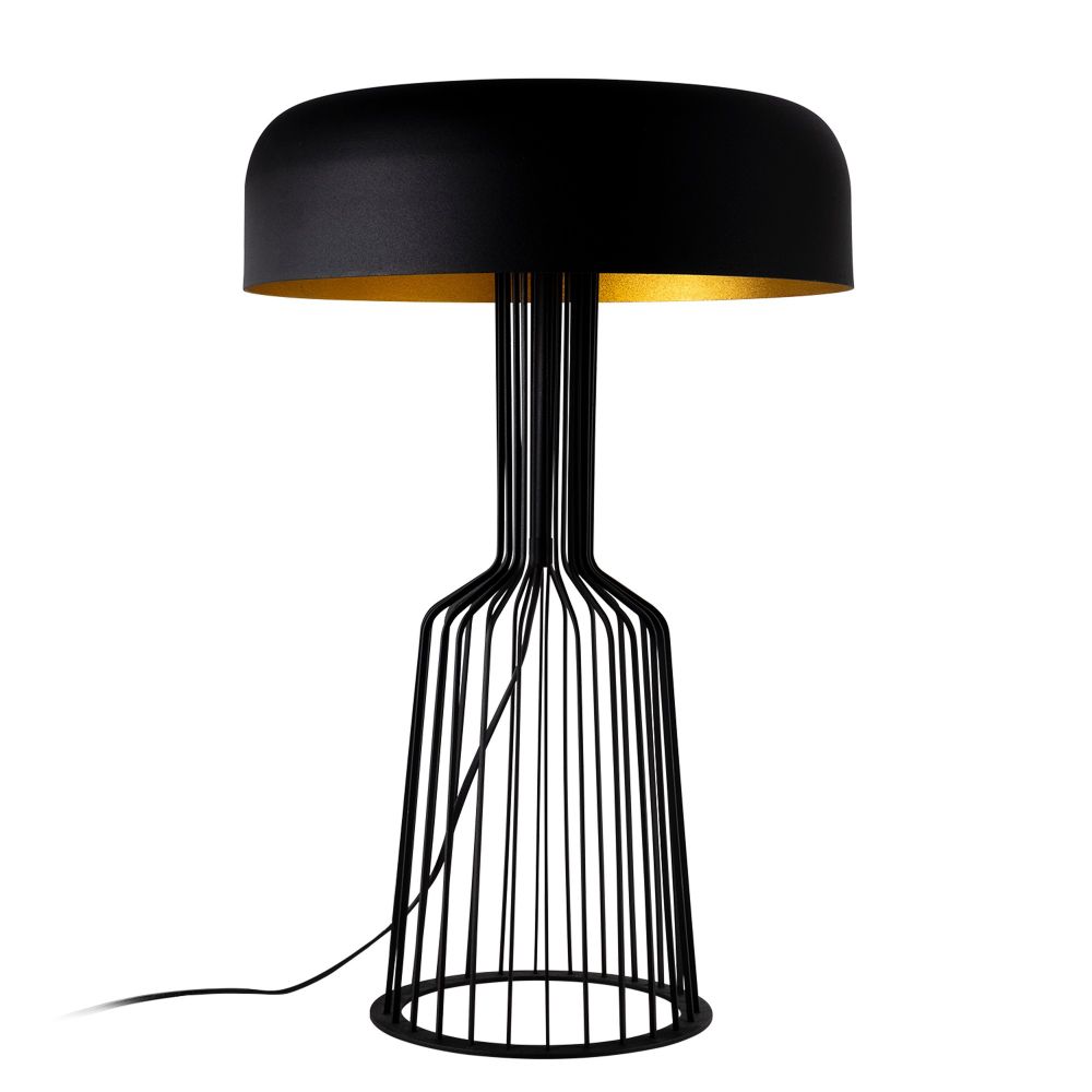 Stolna lampa Fellini - MR-123 u crno-zlatnoj boji slika 3