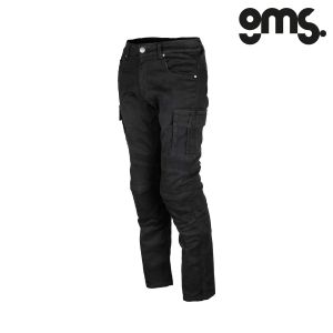Pantalone - hlače za motor GMS Lizard Cargo - Crne vel.36/34