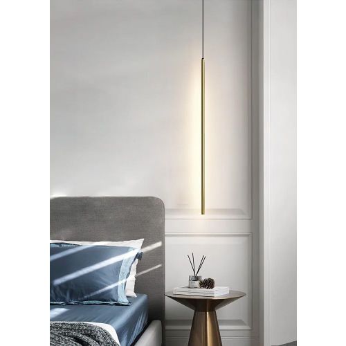 Stropni luster LED APP1414-C GOLD 100cm slika 8