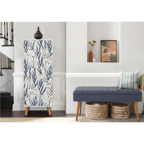 Vegas White - 909 - 1048 White
Dark Blue Hallway Furniture Set slika 1