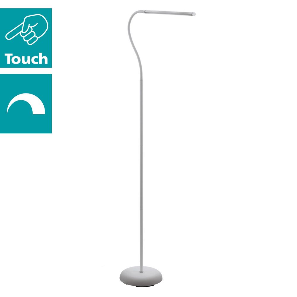 Eglo Laroa stojeća/1, led, 4,5w, 550lm, na dodir, v-1300, bijeLa  slika 3