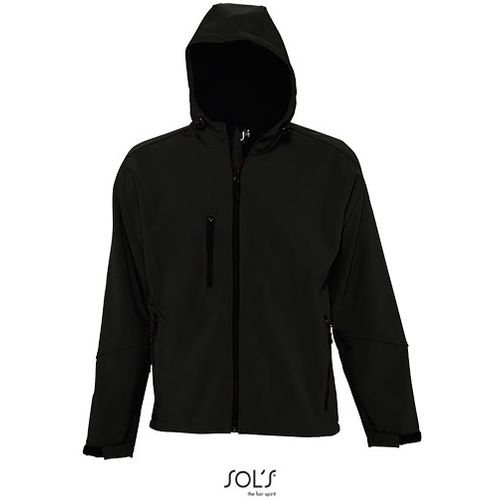 REPLAY MEN softshell jakna - Crna, XS  slika 4