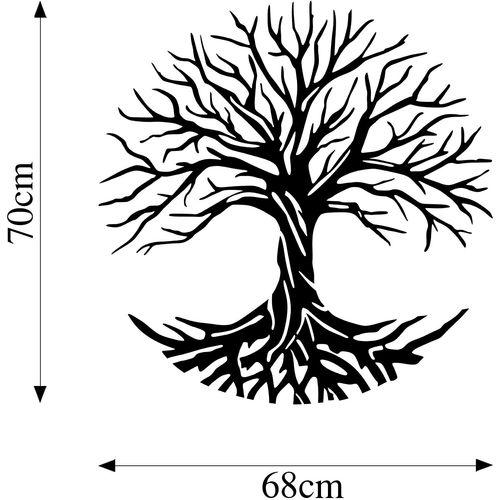 Wallity Metalna zidna dekoracija, Monumental Tree 13 slika 5