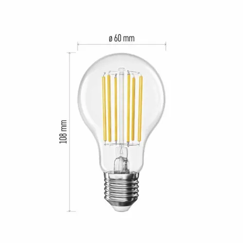 Led sijalica Filament A60 7,2W(100W) 1521lm E27 Ultra Eficient WW Emos ZF5167 slika 2