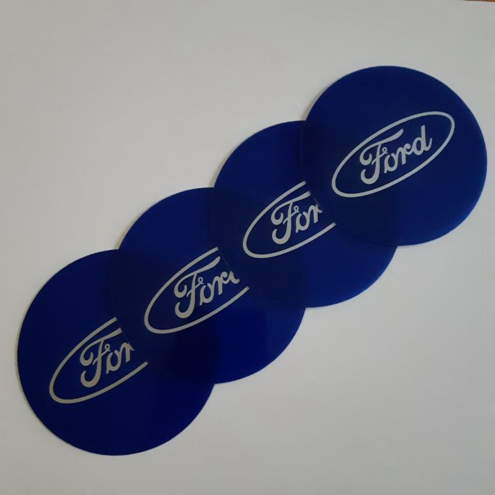 AMBLEMI ZA RATKAPE FORD FI76mm (SET 4 KOMADA) slika 1