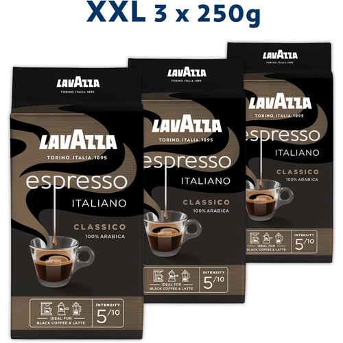 Lavazza Mljevena kava Espresso Italiano 100% Arabica XXL Pakiranje 3x250G slika 1