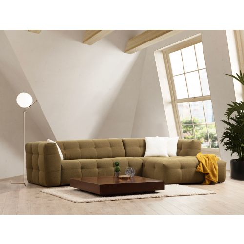 Woody Fashion Kutna garnitura Cady 3 Seater desni - Khaki slika 3