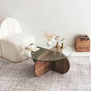 Bubble - Walnut Walnut Coffee Table