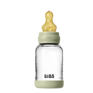 Bibs Staklena flašica za bebe Latex 120ml, Sage
