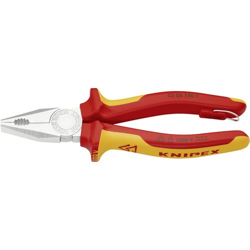 Knipex 03 06 180 T vde kombinirana kliješta 180 mm DIN EN 60900, DIN ISO 5746 slika 2