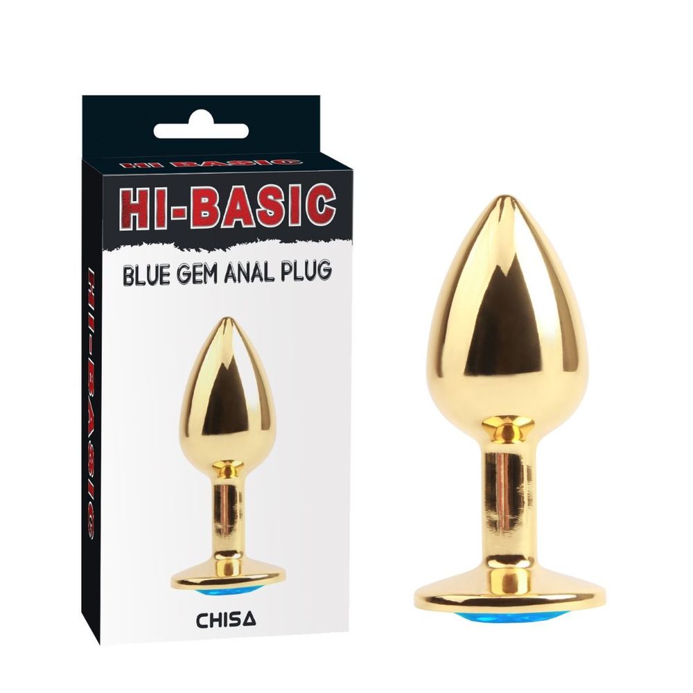 Dildo analni Gold Blue slika 1