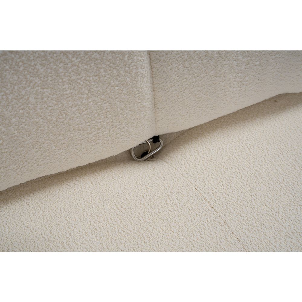 Bubble 2 Sjedala (L1-1R) - Krem Krem Sofa slika 13