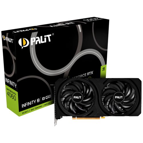 PALIT RTX4060 Infinity 2 8GB GDDR6 128bit 3-DP HDMI (NE64060019P1-1070L) grafička karta slika 1