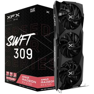 XFX AMD Video Card Radeon RX-6700 Core 10GB GDDR6