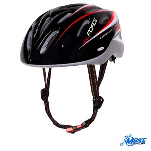 Force Kaciga Hal Black/Red/White S-M