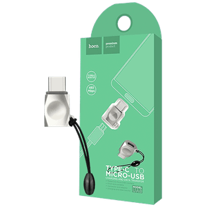 hoco. Adapter USB type C / Micro USB, OTG - UA8 Type C to Micro USB