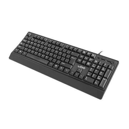 Natec UKL-1827 UGO ASKJA K200, Multimedia Keyboard US, Spill Proof, USB, Black slika 1