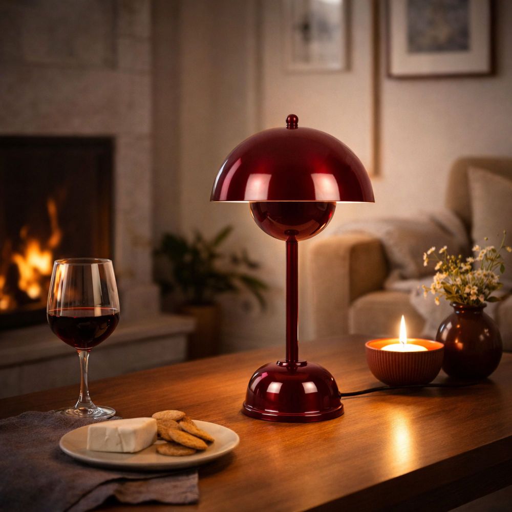 Stolna Lampa Eylul - 15681 - E, boje: Kestenjasta slika 2