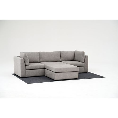 Atelier Del Sofa Kutna garnitura, Mottona Corner Sofa - Light Grey slika 3