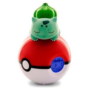 Pokemon Bullbasaur Pokeball lamp alarm clock