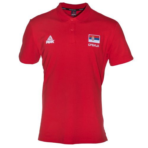 Peak Sport Polo Majica Srbija KSS1910/20 Crvena slika 1