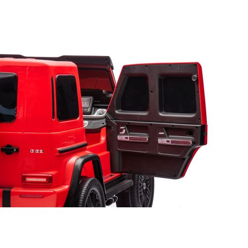 Licencirani auto na akumulator Mercedes G63 XXL 4x4 - dvosjed - crveni slika 7