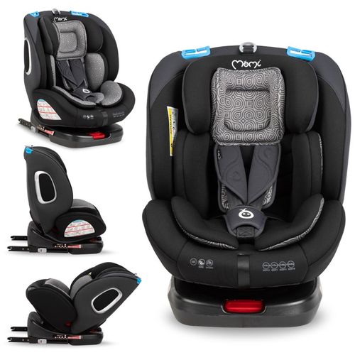 Momi Rotirajuća autosjedalica Tordi 360 0-36kg Isofix, Grey slika 5