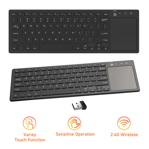 Tastatura Wireless sa touchpadom Asus KB001 crna slika 1