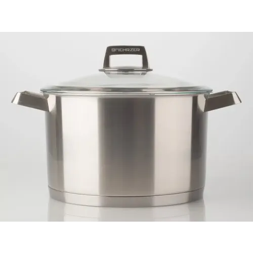 Šerpa duboka 24cm sa poklopcem PREMIUM INOX 18/10, 6L slika 2