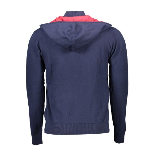 US POLO CARDIGAN MAN BLUE slika 2