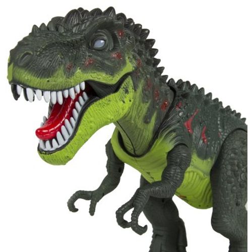 T-Rex sa zvučnim i svjetlosnim efektima zeleni slika 3