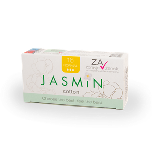 Pamučni higijenski tampon Jasmin Nature normal 16 kom