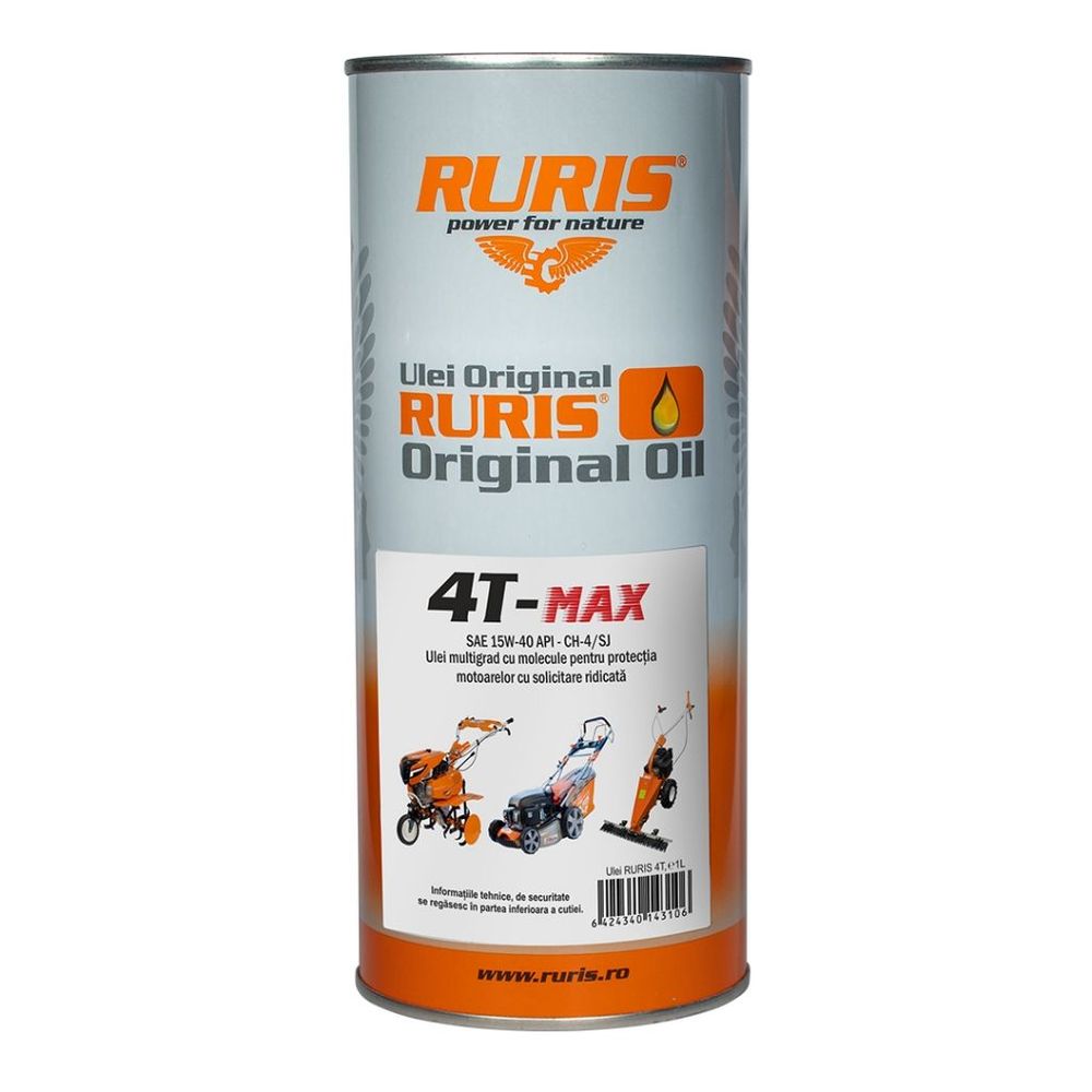 RURIS četvorotaktno ulje za motore 4T-MAX 1L slika 1