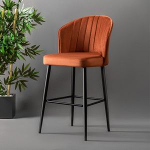 Rubi - Black Black Bar Stool Set (4 Pieces) —