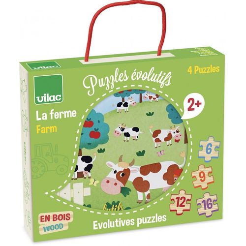 Vilac Puzzle "Farma" slika 2