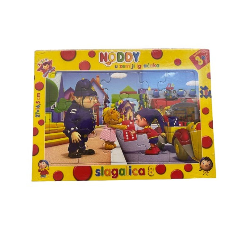 Noddy puzzle 15 dijelova slika 1