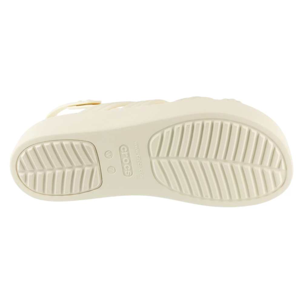 Crocs brooklyn knot low wedge sandal 212864-105 slika 4
