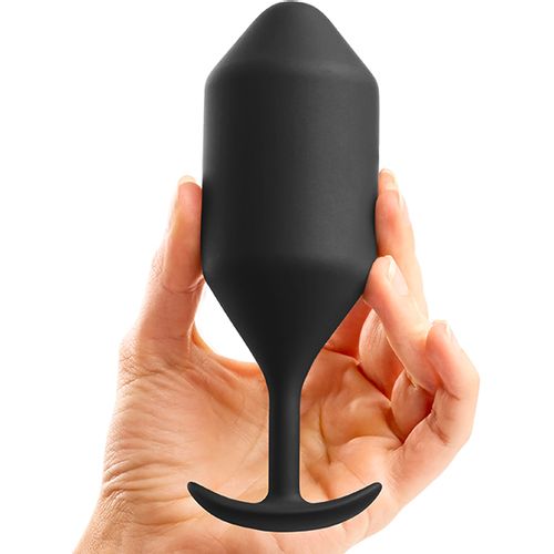 Analni čep B-Vibe - Snug Plug, crni slika 5